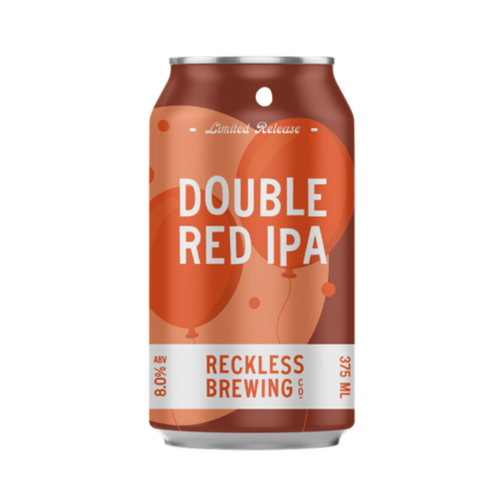 Reckless Brewing Co - Double Red IPA 8% 375ml Can