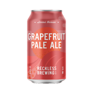 Reckless Brewing Co - Grapefruit Pale 5.2% 375ml Can