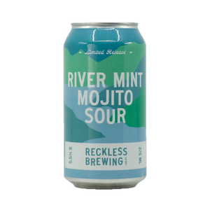 Reckless Brewing Co - River Mint Mojito Sour 5.5% 375ml Can