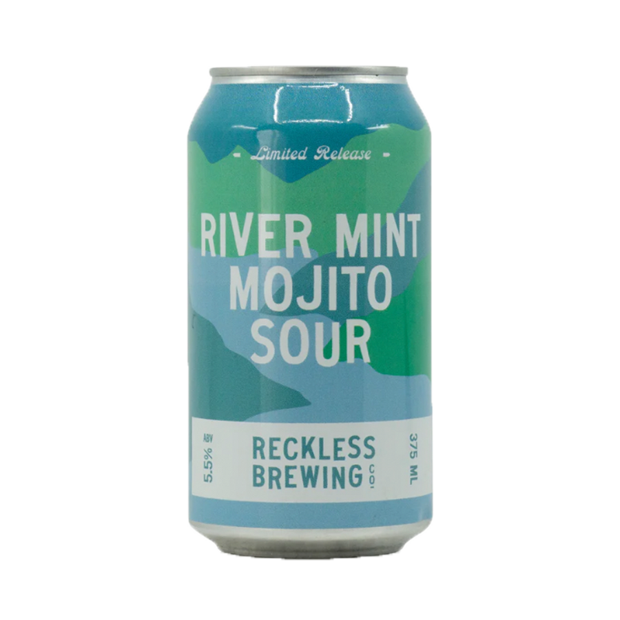 Reckless Brewing Co - River Mint Mojito Sour 5.5% 375ml Can