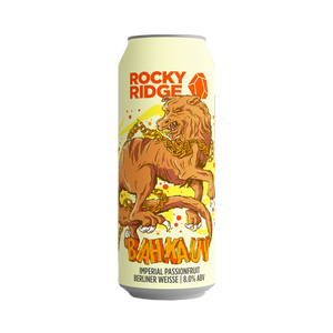 Rocky Ridge Brewing Co - Bahkauv Imperial Passionfruit Berliner Weisse 8% 500ml Can