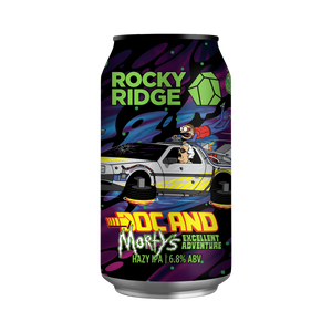 Rocky Ridge - Doc & Morty's Excellent Adventure Hazy IPA 6.8% 375ml Can