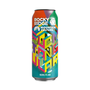 Rocky Ridge Brewing Co - Fucktangular New England Double IPA 9% 500ml Can