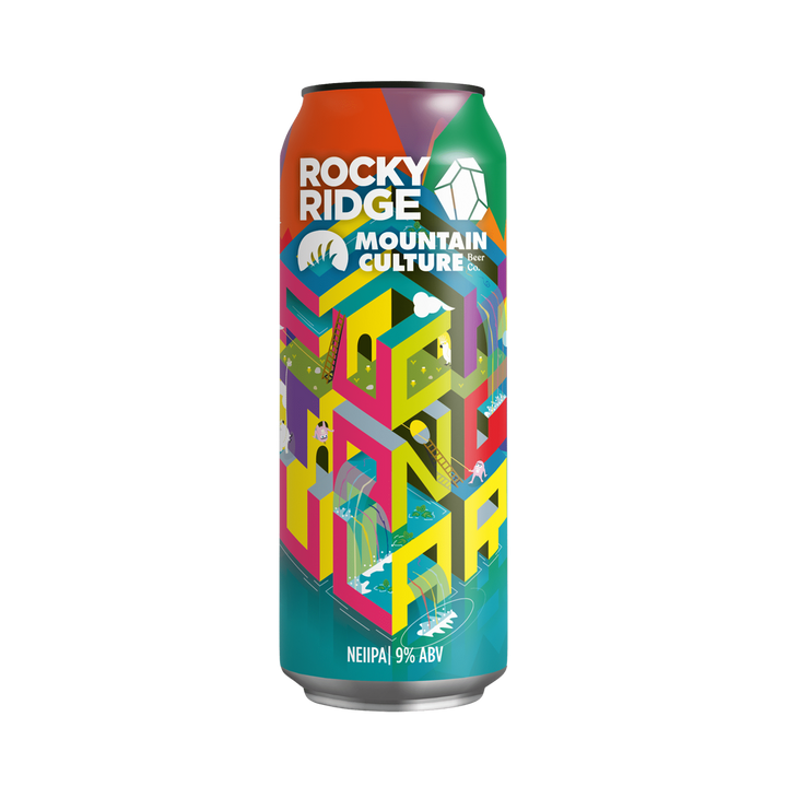 Rocky Ridge Brewing Co - Fucktangular New England Double IPA 9% 500ml Can