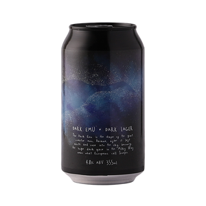 Sailors Grave Brewing - Dark Emu Dark Lager 4.8% 355ml Can