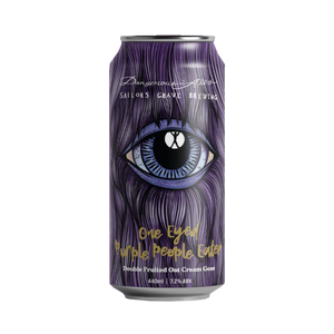 Sailors Grave Brewing - One Eyed Purple People Eater Double Fruited Oat Cream Gose 7.2% 440ml Can