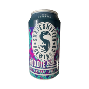Shapeshifter Brewing Co - Hoodie Weather Oatmeal Stout 5% 375ml Can