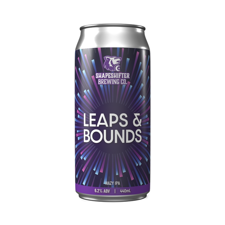 Shapeshifter Brewing Co - Leaps & Bounds Hazy IPA 6.2% 440ml Can