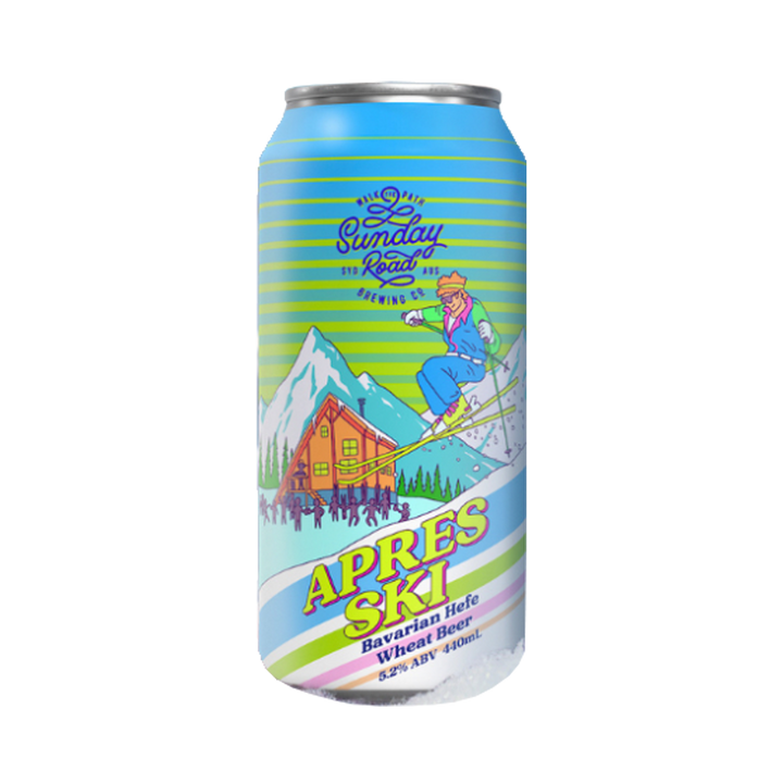Sunday Road Brewing Co - Apres Ski Bavarian Hefe Wheat Beer 5.2% 440ml Can