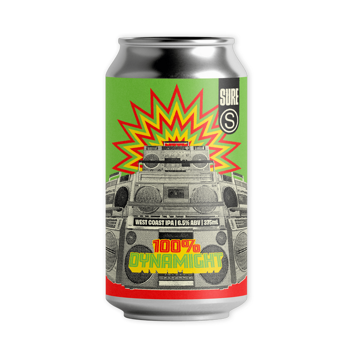 Sure Brewing - 100% Dynamight WC IPA 6.5% 375ml Can