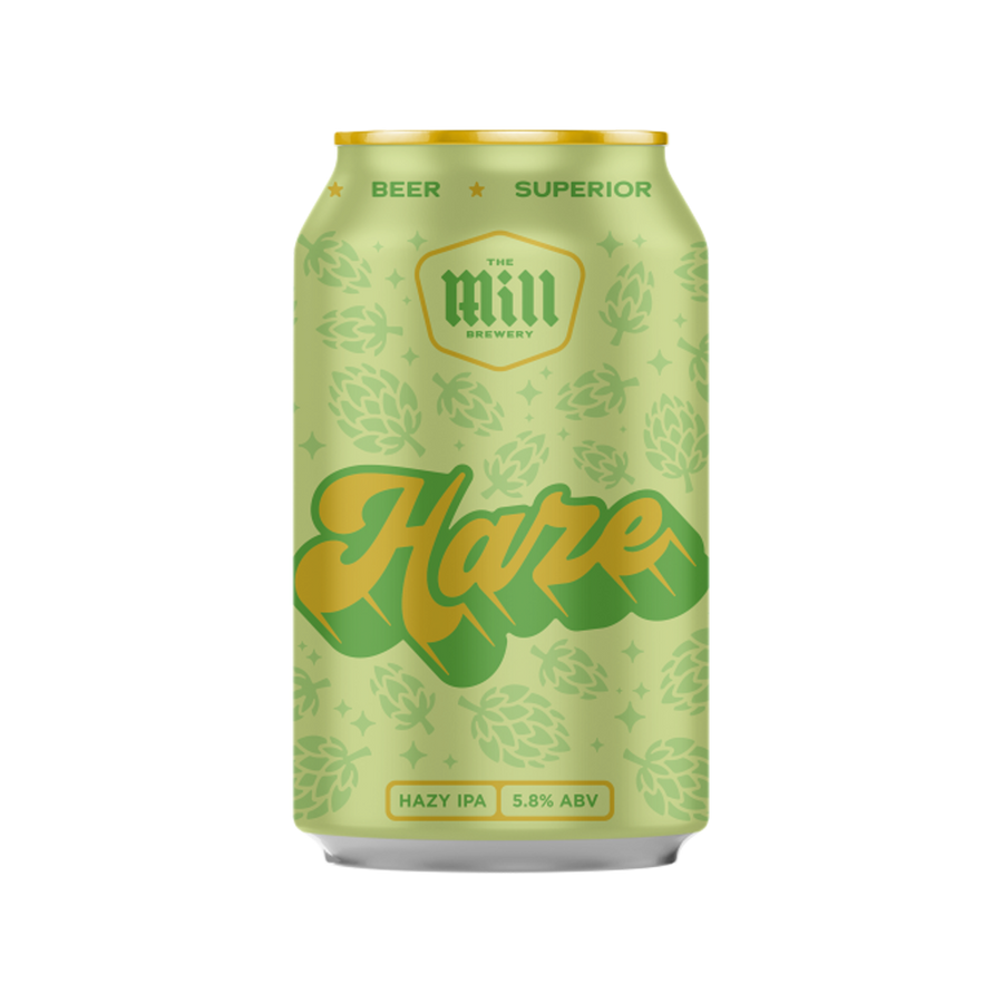 The Mill Brewery - Haze Hazy IPA 5.8% 375ml Can
