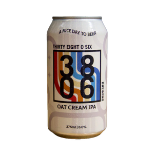 Thirty Eight O Six Brewing - Oat Cream IPA 6% 375ml Can
