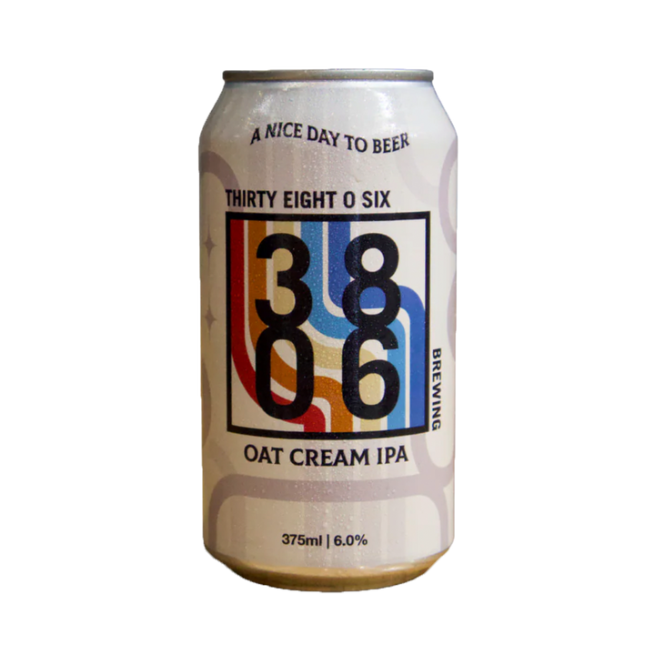 Thirty Eight O Six Brewing - Oat Cream IPA 6% 375ml Can
