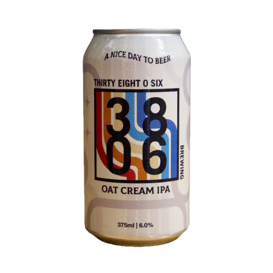 Thirty Eight O Six Brewing - Oat Cream IPA 6% 375ml Can