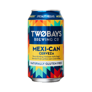 TwoBays Brewing Co - Mexi-Can Cerveza 4.2% 375ml Can