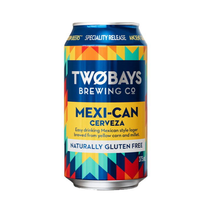 TwoBays Brewing Co - Mexi-Can Cerveza 4.2% 375ml Can