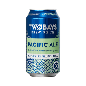 TwoBays Brewing Co - Gluten Free Pacific Ale 4% 375ml Can