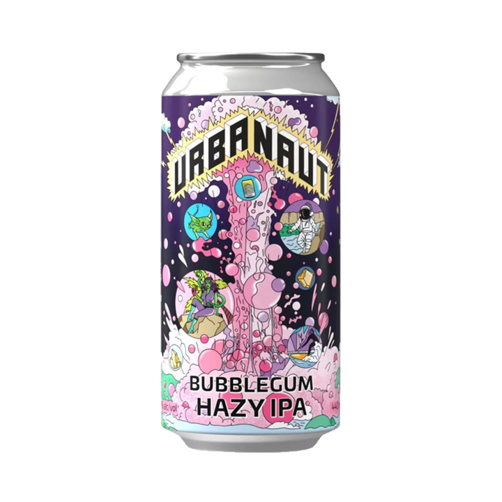 Urbanaut Brewing Co - Bubblegum Hazy IPA 5.8% 440ml Can