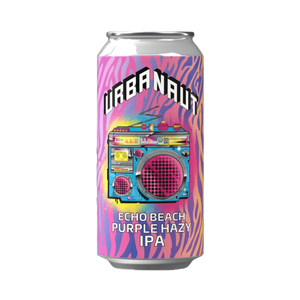 Urbanaut Brewing Co - Echo Beach Purple Hazy IPA 5.6% 440ml Can