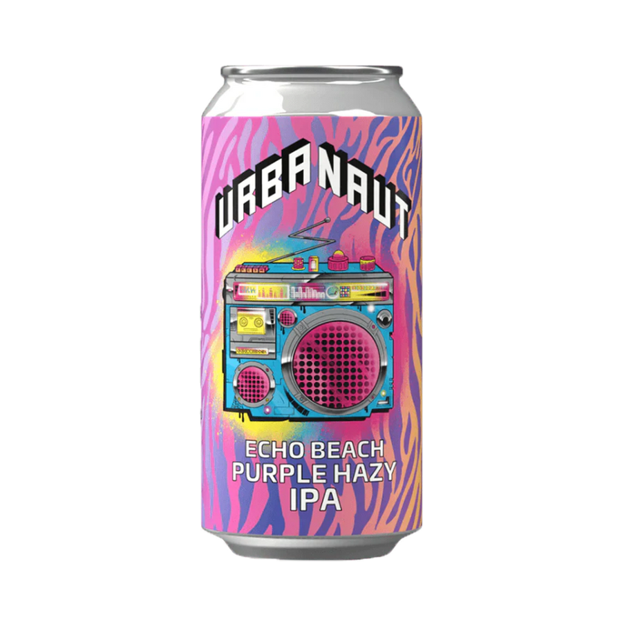 Urbanaut Brewing Co - Echo Beach Purple Hazy IPA 5.6% 440ml Can