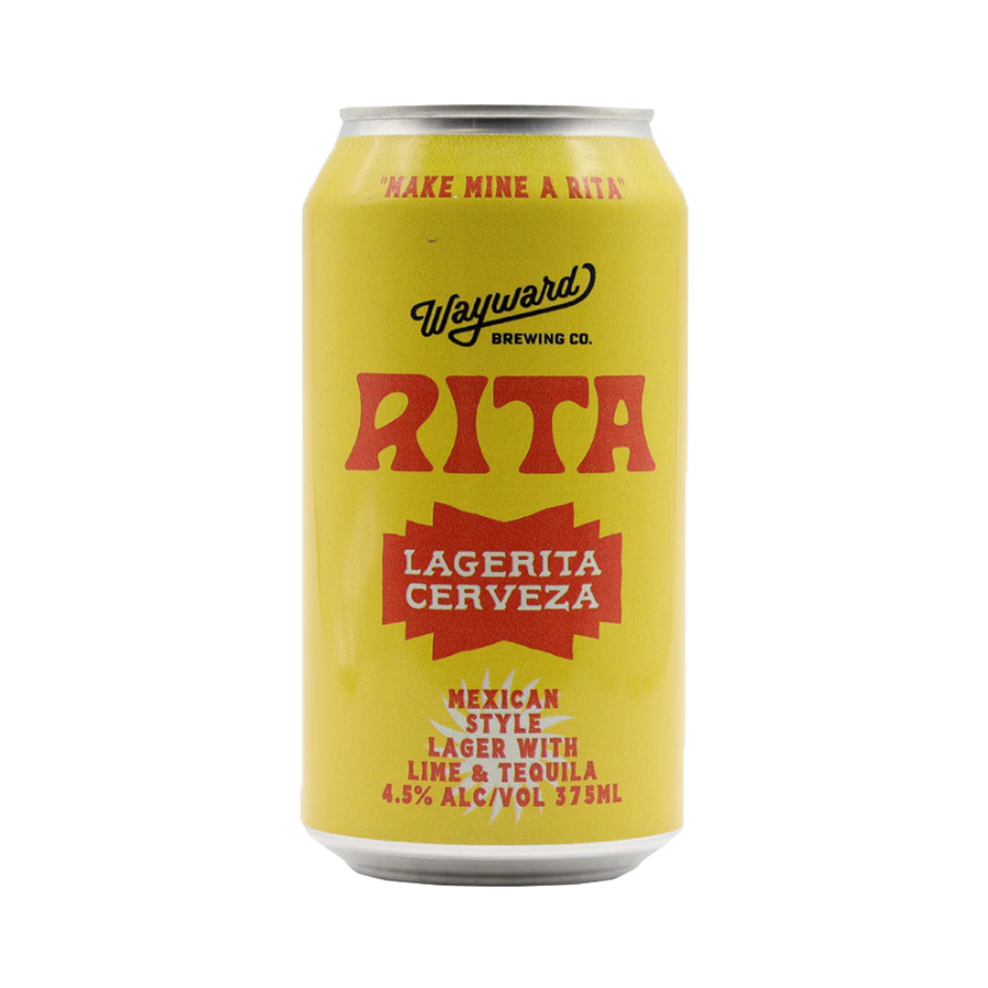 Wayward Brewing Co - Rita Lagerita Cerveza 4.5% 375ml Can