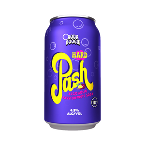 Wolf of the Willows Brewing Co - Aqua Boogie Hard Pash Passionfruit Seltzer 4.5% 355ml Can