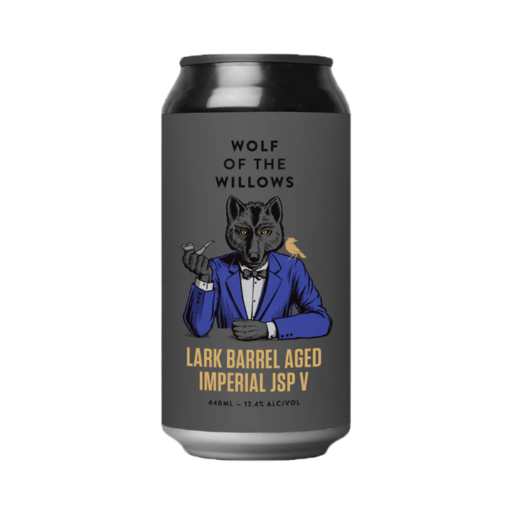 Wolf of the Willows Brewing Co - Lark Imperial JSP V Smoked Porter 12.4% 440ml Can