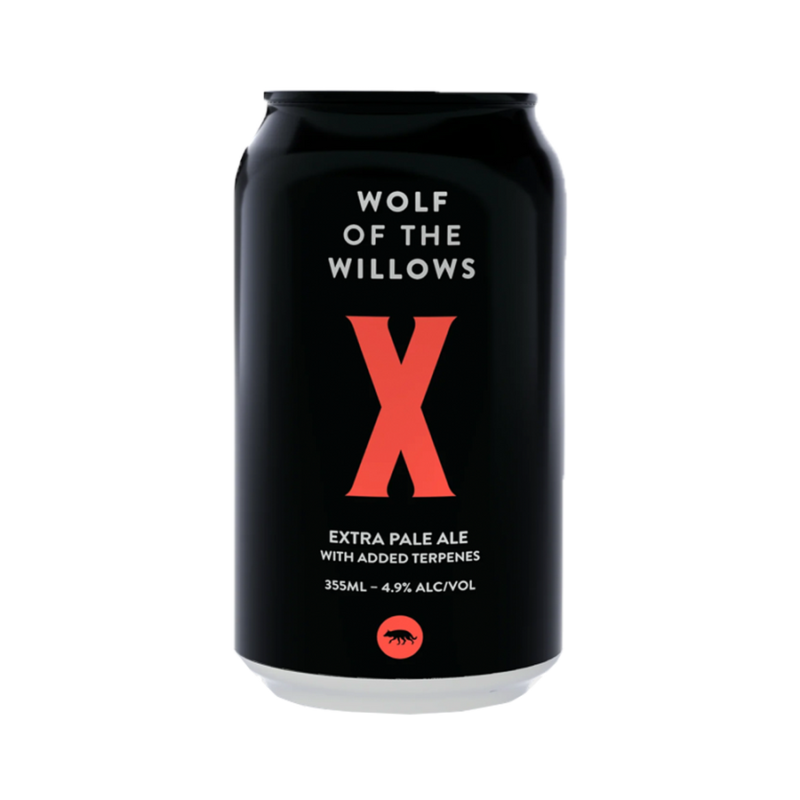 Wolf of the Willows Brewing Co - X Extra Pale Ale with Terpenes 4.9% 355ml Can