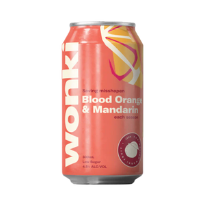 Wonki - Blood Orange & Mandarin Seltzer 4.5% 330ml Can