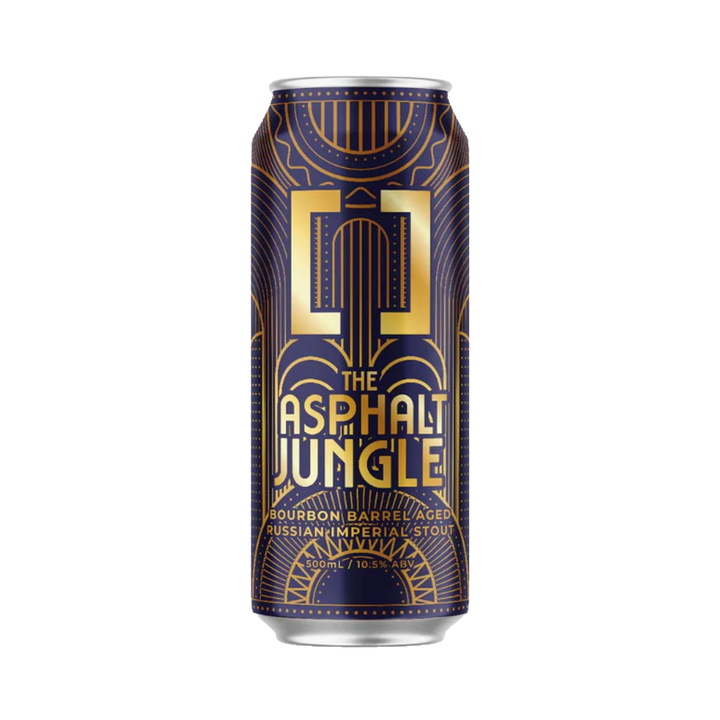 Working Title brewing - Asphalt Jungle Bourbon Barrel-Aged Russian Imperial Stout 10.5% 500ml Can