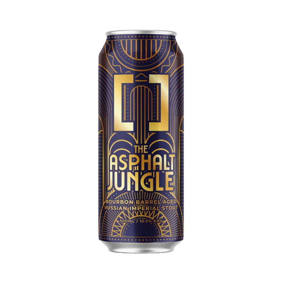 Working Title brewing - Asphalt Jungle Bourbon Barrel-Aged Russian Imperial Stout 10.5% 500ml Can