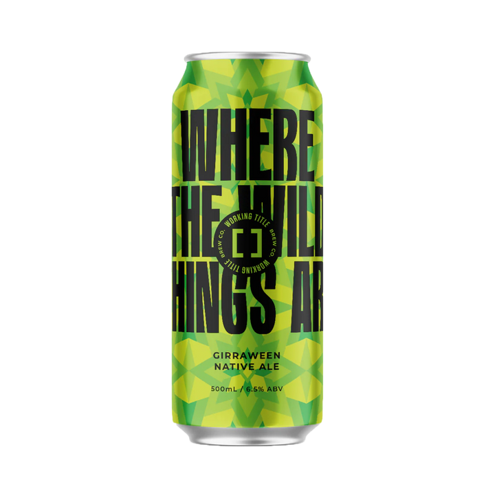 Working Title Brewing - Where The Wild Things Are Girraween Native Ale Wild Ale 6.5% 500ml Can