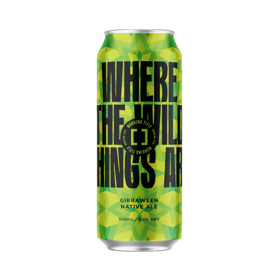Working Title Brewing - Where The Wild Things Are Girraween Native Ale Wild Ale 6.5% 500ml Can