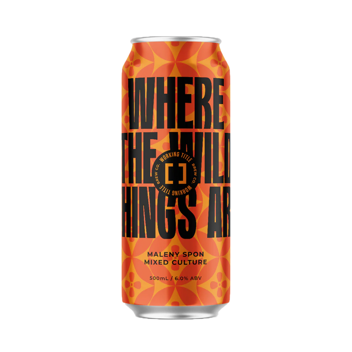 Working Title Brewing - Where The Wild Things Are Maleny Spon Mixed Culture Wild Ale 6% 500ml Can