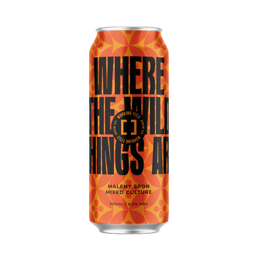 Working Title Brewing - Where The Wild Things Are Maleny Spon Mixed Culture Wild Ale 6% 500ml Can