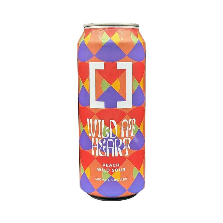 Working Title Brewing - Wild At Heart Peach Wild Sour 6% 500ml Can