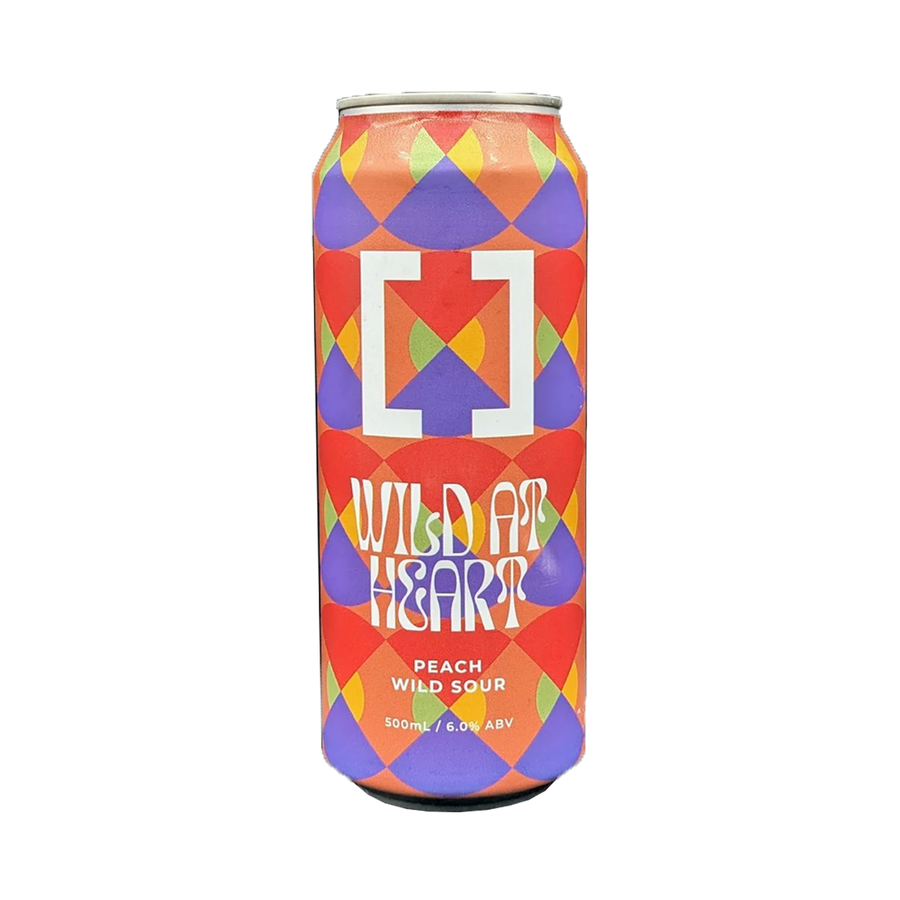 Working Title Brewing - Wild At Heart Peach Wild Sour 6% 500ml Can