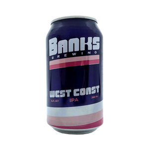 Banks Brewing - West Coast IPA 6.2% 355ml Can