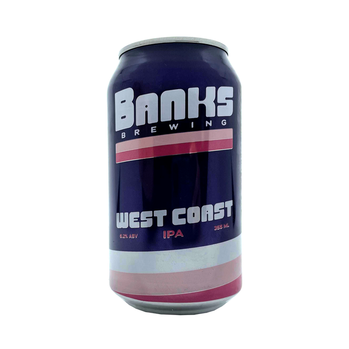 Banks Brewing - West Coast IPA 6.2% 355ml Can