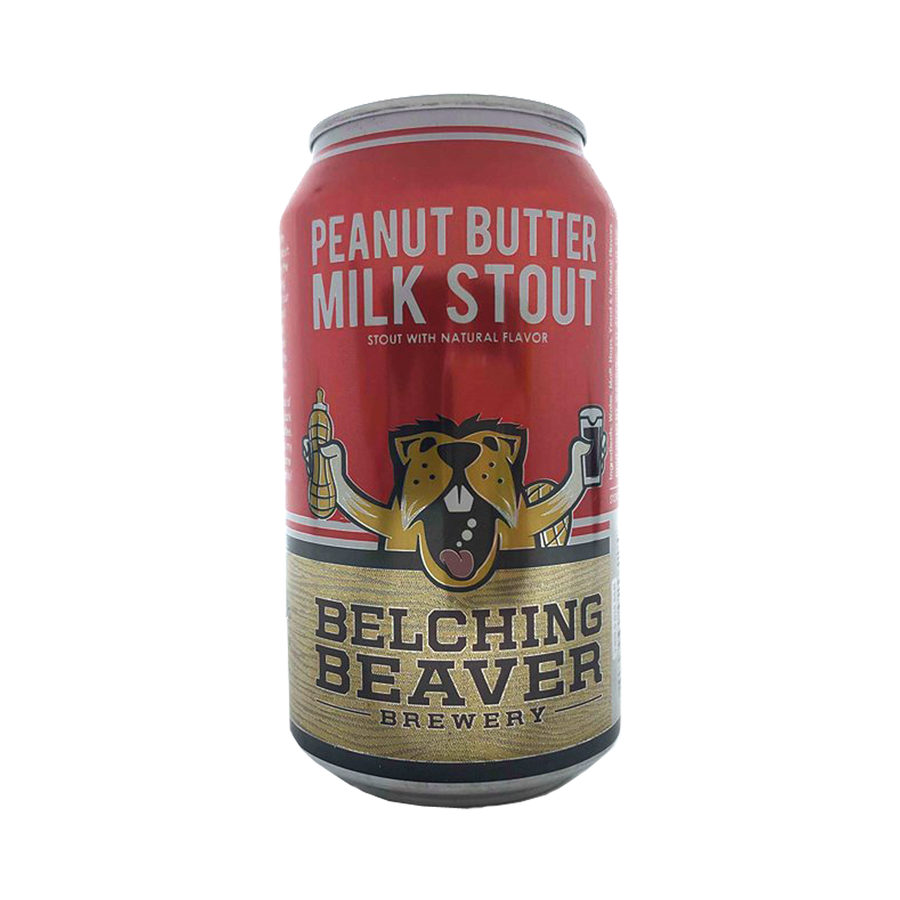 Belching Beaver Brewery - Peanut Butter Milk Stout 5.3% 355ml Can