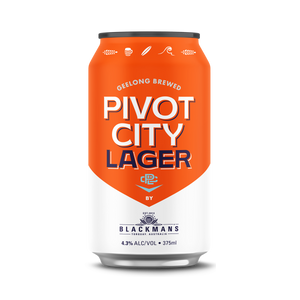 Blackmans Brewery - Pivot City Lager 4.3% 375ml Can