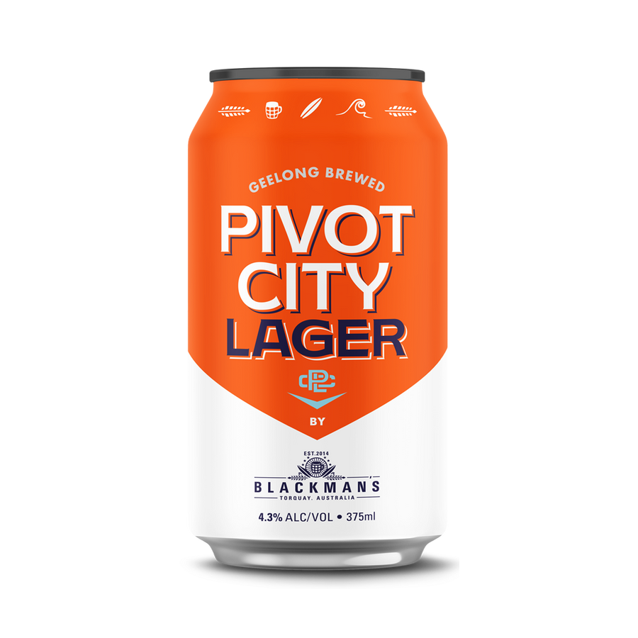 Blackmans Brewery - Pivot City Lager 4.3% 375ml Can