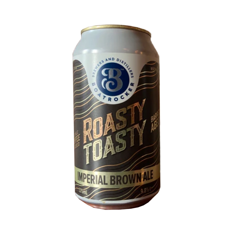 Boatrocker Brewers & Distillers - Roasty Toasty BA Imperial Brown 9.8% 3375ml Can