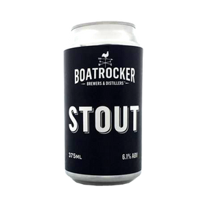 Boatrocker Brewers & Distillers - Stout 6.1% 375ml Can