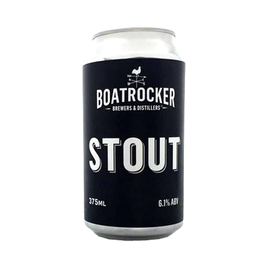 Boatrocker Brewers & Distillers - Stout 6.1% 375ml Can