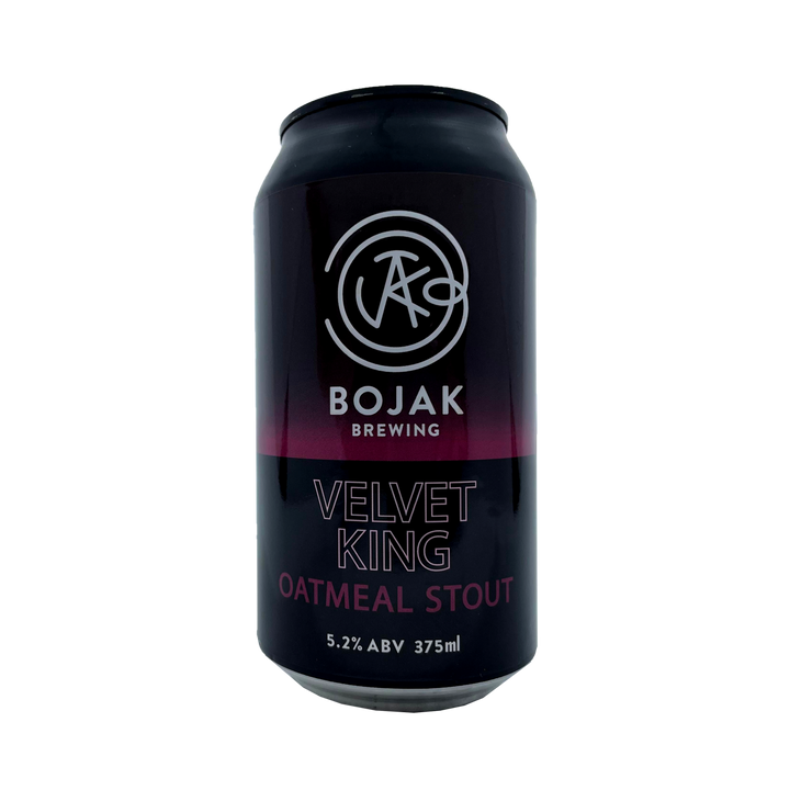 Bojak Brewing - Velvet King Oatmeal Stout 5.2% 375ml Can