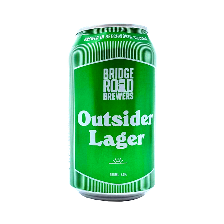 Bridge Road Brewers - Outsider Lager 4.5% 355ml Can