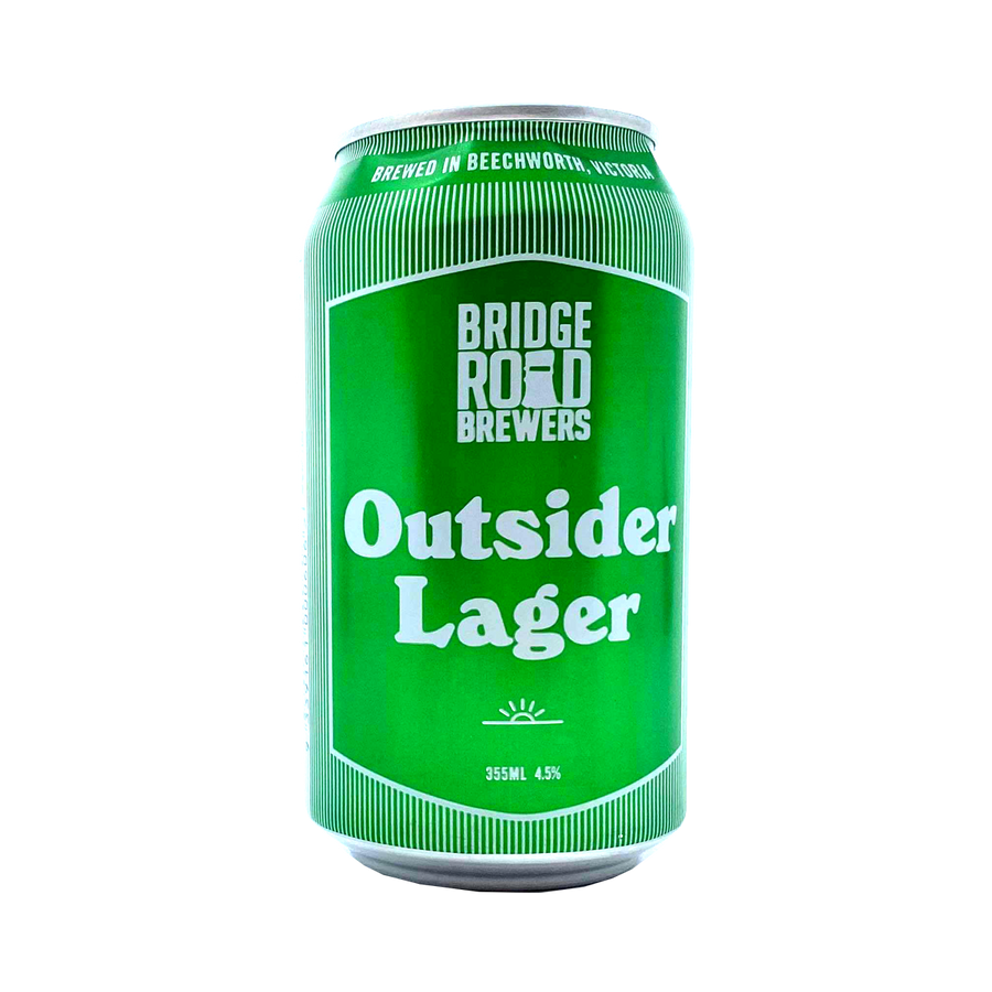 Bridge Road Brewers - Outsider Lager 4.5% 355ml Can