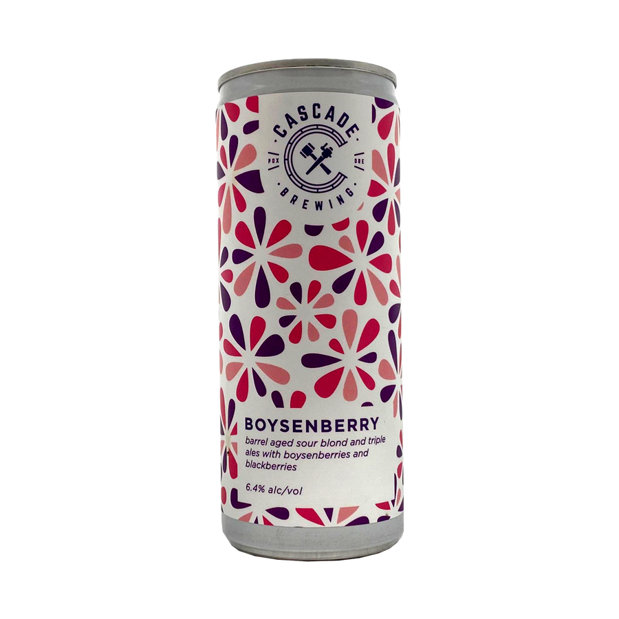 Cascade Brewing - Boysenberry Barrel Aged Sour Blond & Triple Ales 6.4%  250ml Can