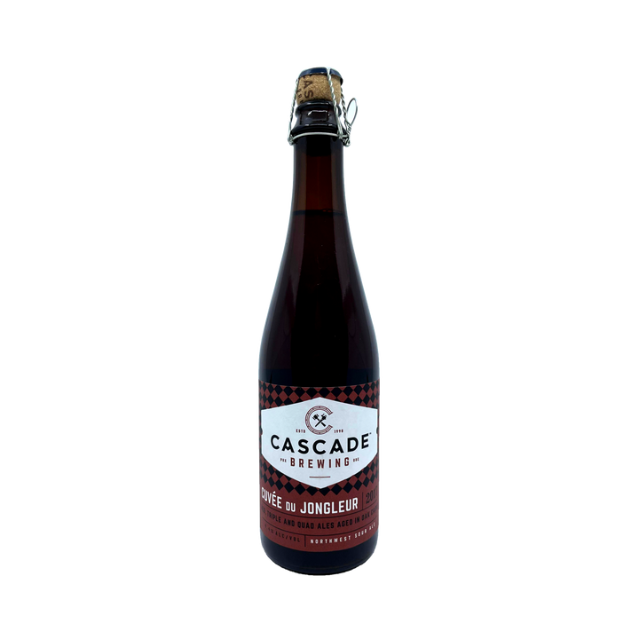 Cascade Brewing - Cuvee Du Jongleur 2017 Red, Triple & Quad Barrel Aged Ale 9.4% 500ml Bottle